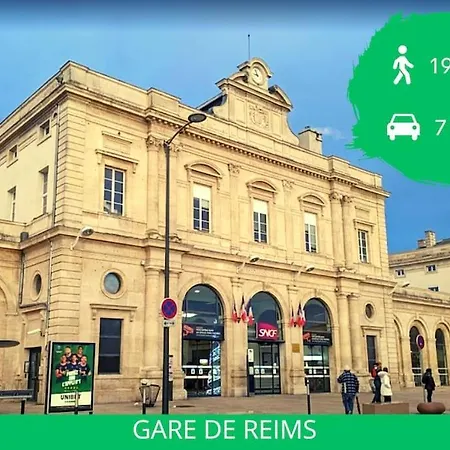 Apartment Oasis Chic - Prive & Cinema Reims