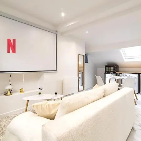 Appartamento Balnéo Hydromassage Et Rétroprojecteur Reims